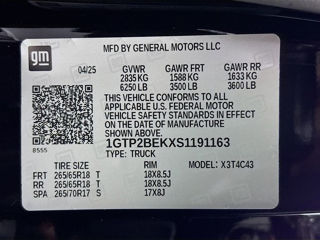 2025 GMC Canyon Elevation