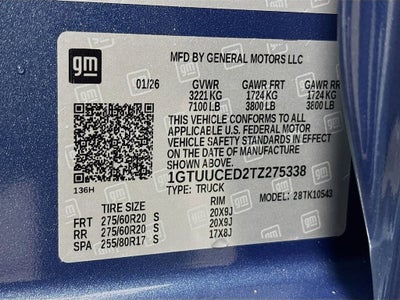 2026 GMC Sierra 1500 Elevation