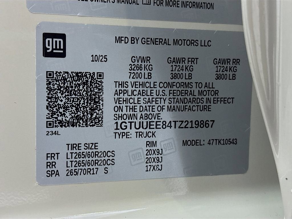 2026 GMC Sierra 1500 AT4