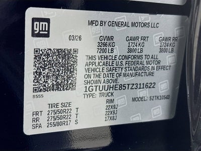 2026 GMC Sierra 1500 Denali Ultimate