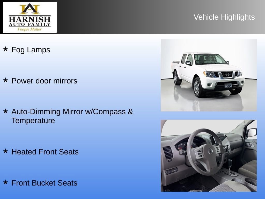 2020 Nissan Frontier Crew Cab SV 4x4