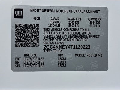 2026 Chevrolet Silverado 2500 HD LT