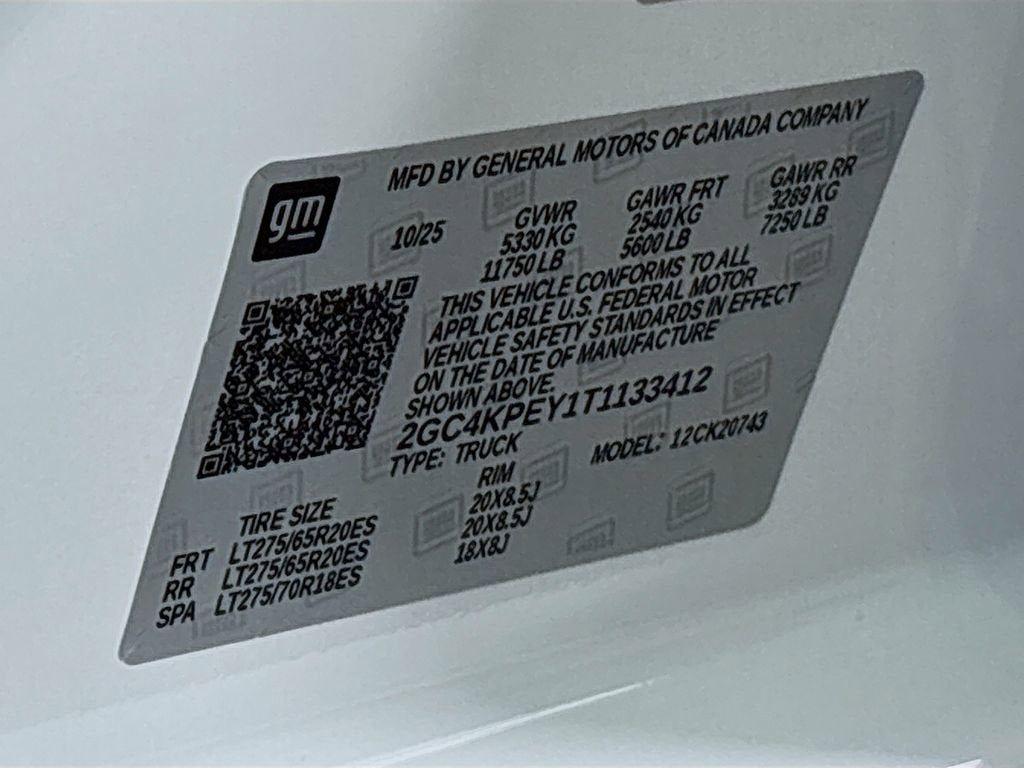 2026 Chevrolet Silverado 2500 HD LTZ