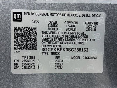 2025 Chevrolet Silverado 1500 Custom