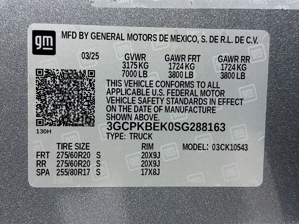 2025 Chevrolet Silverado 1500 Custom