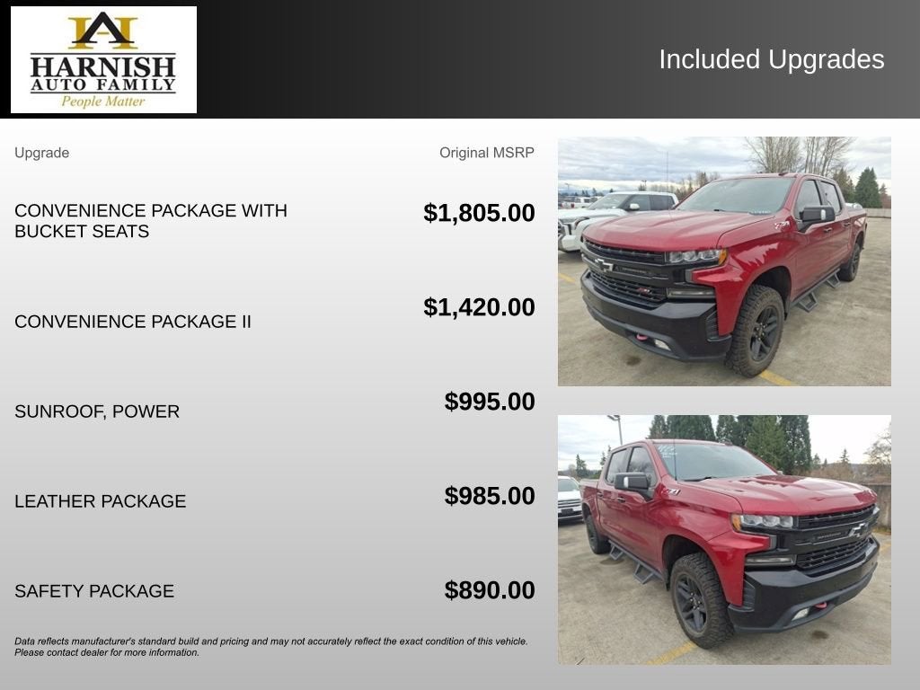 2020 Chevrolet Silverado 1500 LT Trail Boss