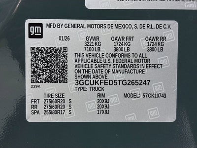 2026 Chevrolet Silverado 1500 LT Trail Boss