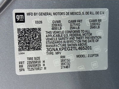 2026 Chevrolet Equinox LT