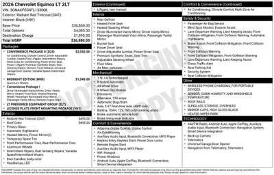 2026 Chevrolet Equinox LT
