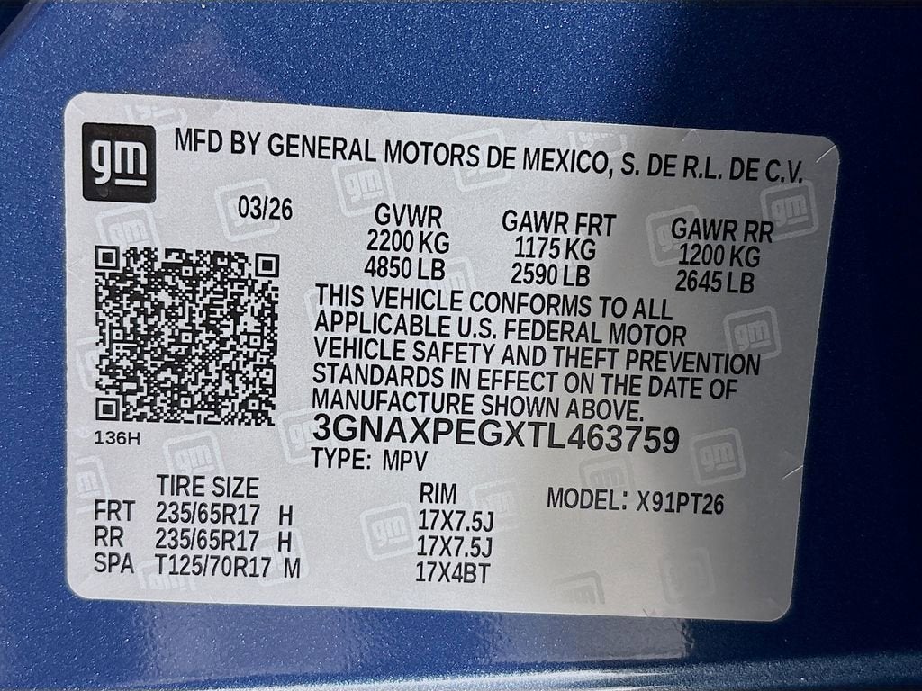 2026 Chevrolet Equinox LT
