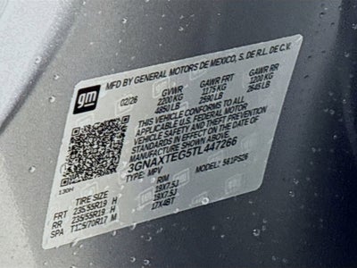 2026 Chevrolet Equinox RS