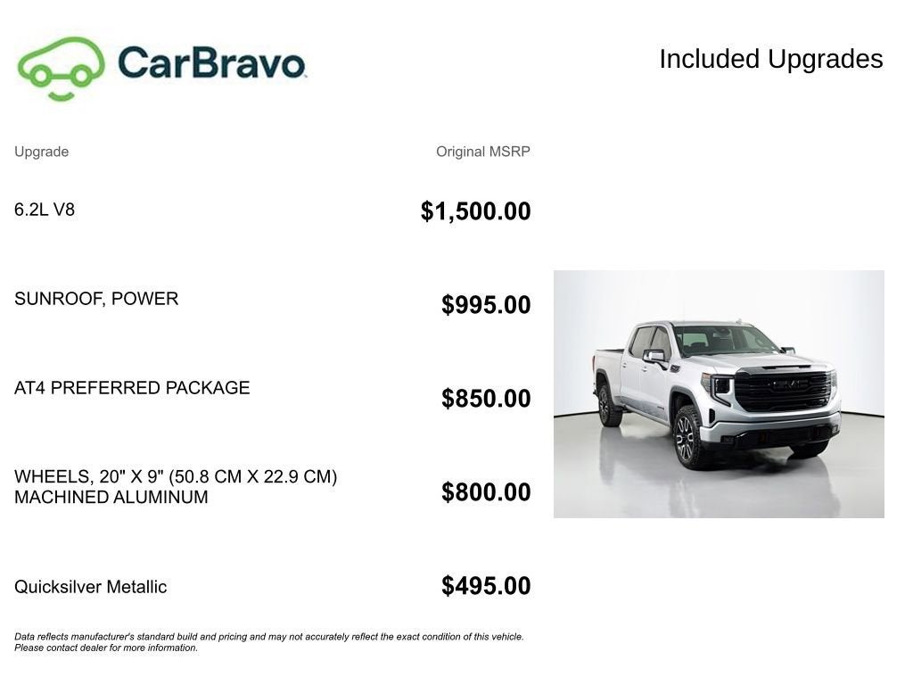 2022 GMC Sierra 1500 AT4