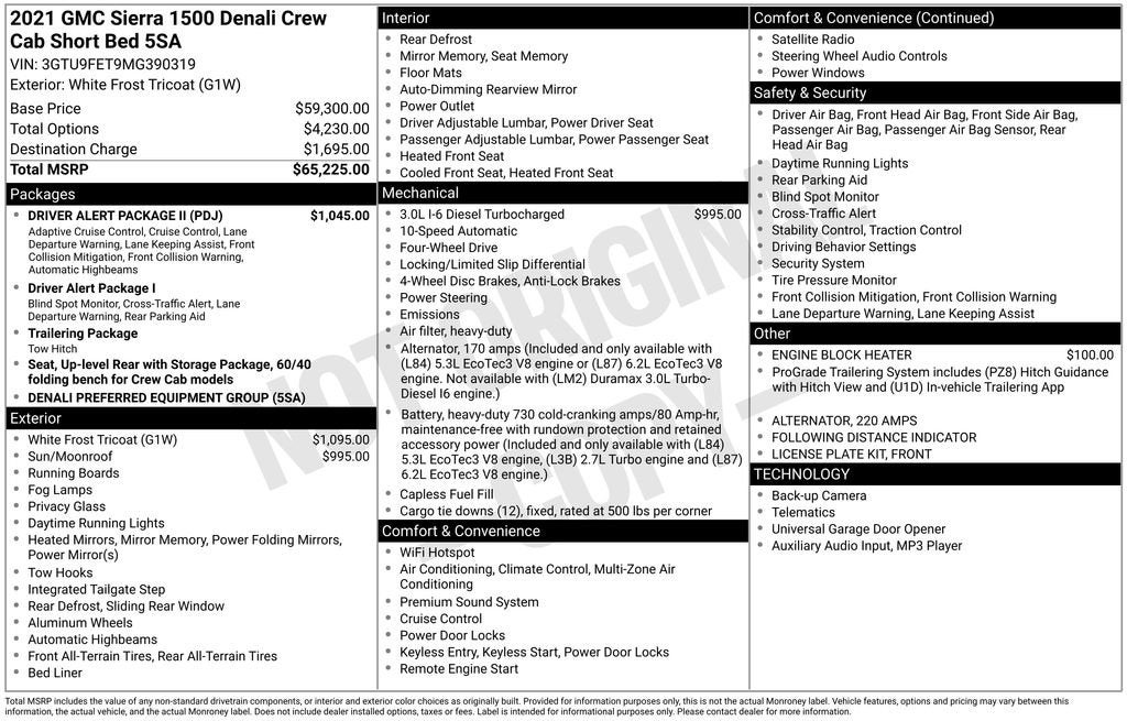 2021 GMC Sierra 1500 Denali