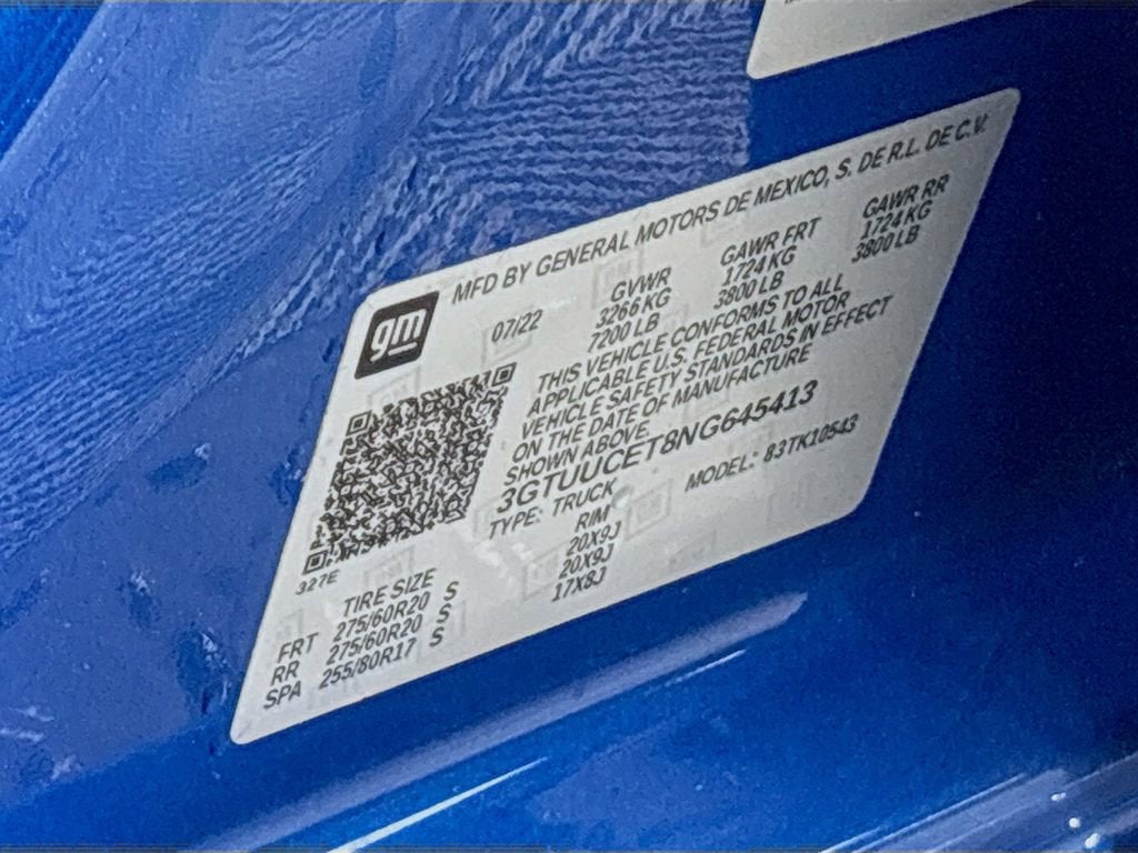 2022 GMC Sierra 1500 Elevation