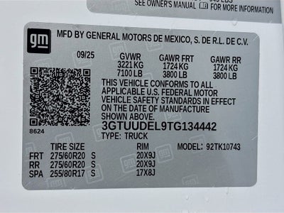 2026 GMC Sierra 1500 SLT