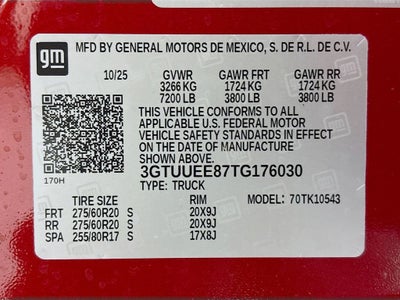 2026 GMC Sierra 1500 AT4