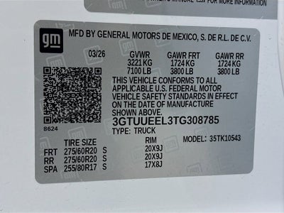 2026 GMC Sierra 1500 AT4