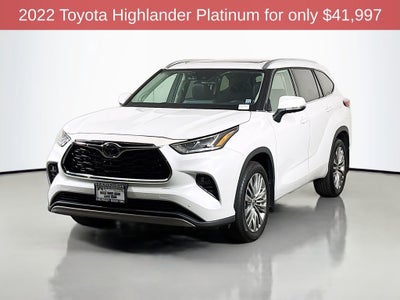 2022 Toyota Highlander Platinum