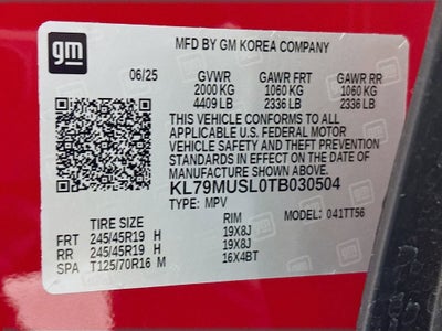 2026 Chevrolet Trailblazer RS