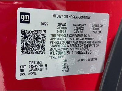 2026 Chevrolet Trailblazer RS