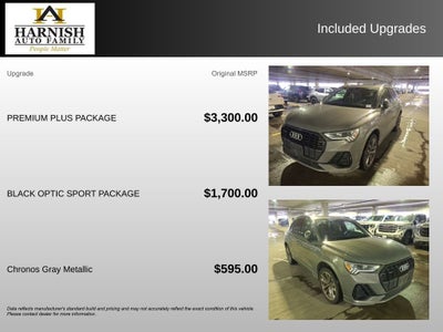 2022 Audi Q3 Premium Plus 45 TFSI S line quattro Tiptronic