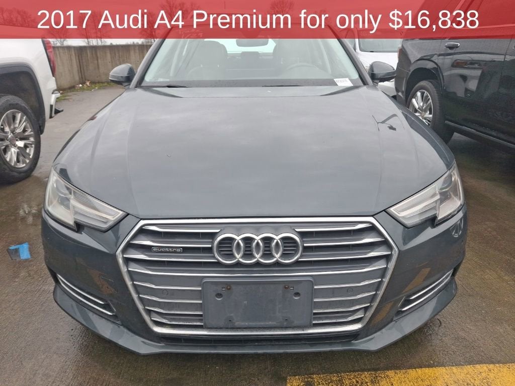 2017 Audi A4 2.0T Premium