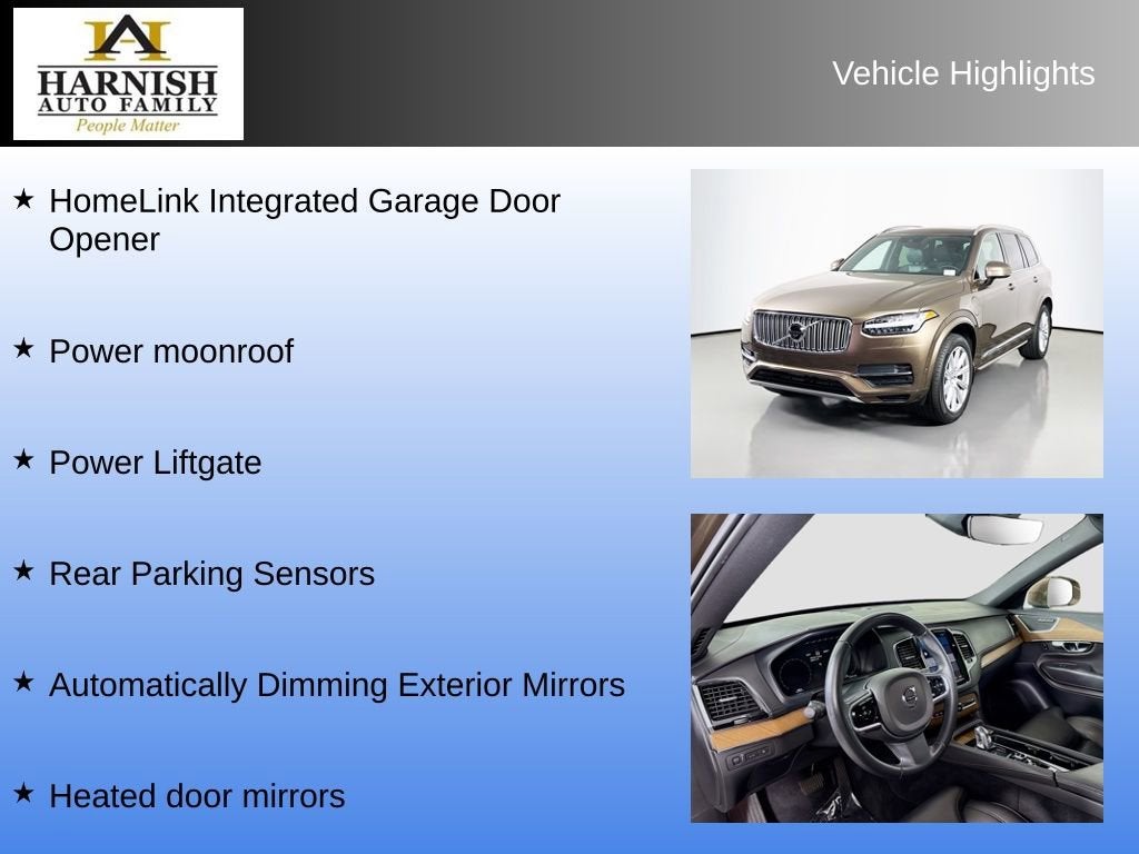 2016 Volvo XC90 Hybrid T8 Inscription