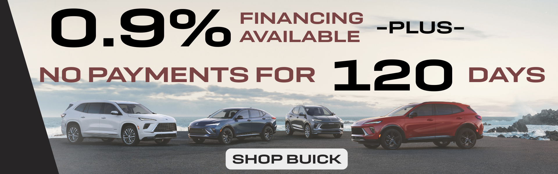 Buick with rates as low as 0.9% APR