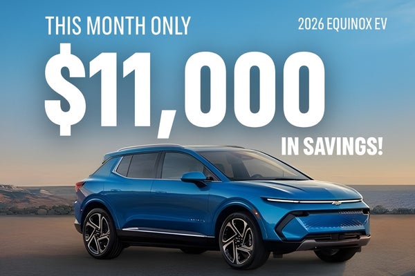 Equinox EV with $11,000 OFF