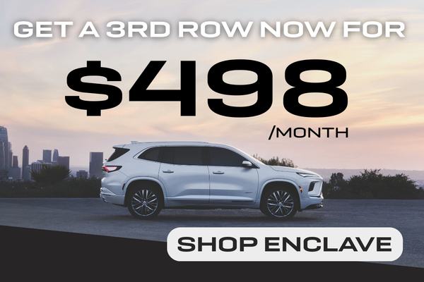 Buick with payments as low as $498/month